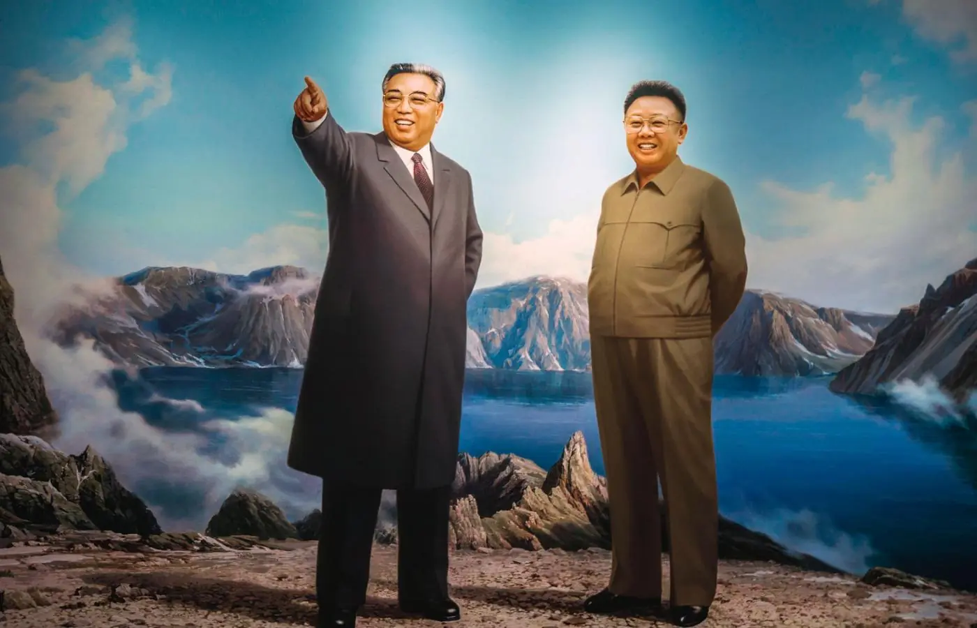 Xi Jinping with Joe Biden